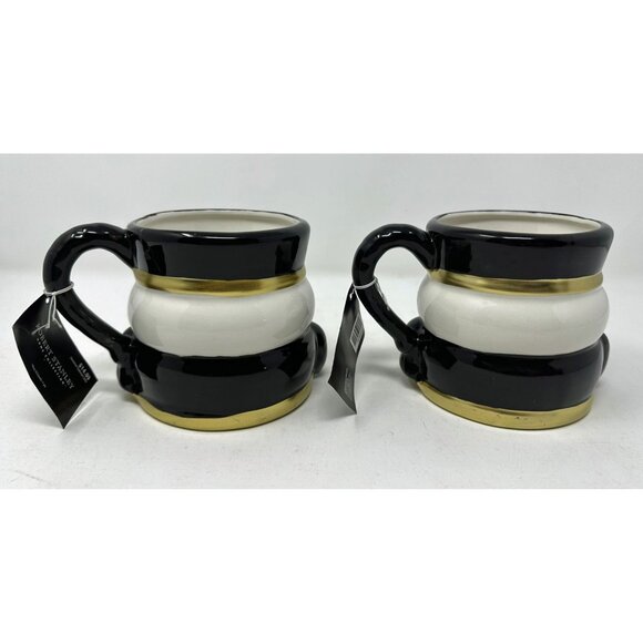ROBERT STANLEY HOME NUTCRACKER Coffee Cups MUGS Set of 2 18 oz CHRISTMAS w/Tags - Picture 5 of 11